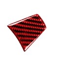 For BMW 3 Series E90 Large A Version Carbon Fiber Car Steering Wheel Decorative Sticker(Red)