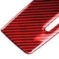 For BMW 3 Series E90 Carbon Fiber Car Ashtray Panel Decorative Sticker (Red)
