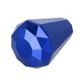 Universal Car Diamond Shape Metal Gear Shift Knob (Blue)