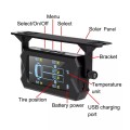 8 Bar Solar Wireless Tire Pressure Monitoring System TPMS 6 External Sensors for 6-wheel Truck Bus