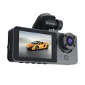 A2 Triple Lens Car Dash Camera Driving Recorder(Black)