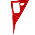 Car Carbon Fiber Driver Panel Decorative Sticker for Infiniti Q50 2014-2020, Right Drive(Red)