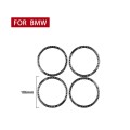 Car Door Horn Ring Decorative Sticker for BMW F52 1 Series Sedan 2017-2019, Left Drive