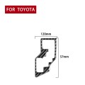 Car Carbon Fiber Gear Decorative Sticker for Toyota Corolla / Levin 2014-2018, Left Drive