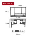 Car Carbon Fiber Control Panel Set A Decorative Sticker for Volvo XC90 2003-2014, Left and Right Dri