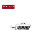 Car Carbon Fiber Armrest Box Decorative Sticker for Audi A6L / A7 2019-, Left and Right Drive Univer
