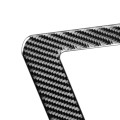 Car Carbon Fiber Gear Panel Decorative Sticker for Audi A6L / A7 2019-, Left Drive