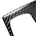 Car Carbon Fiber Central Shift Panel Cover Decorative Sticker for BMW G11 / G12 2016-, Right Drive