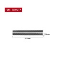 2 PCS / Set Carbon Fiber Car Rearview Mirror Anti-scratch Strip Decorative Sticker for Toyota Tundra