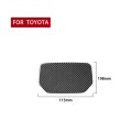 Carbon Fiber Car Dashboard Storage Box Mat Decorative Sticker for Toyota Tundra 2014-2018, Left Righ