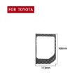 Carbon Fiber Car Gear Panel Decorative Sticker for Toyota Tundra 2014-2018, Left Right Driving Unive