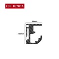 Carbon Fiber Car Gear Indicator Decorative Sticker for Toyota Tundra 2014-2018, Left Right Driving U