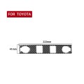Carbon Fiber Car Cigarette Lighter Switch Decorative Sticker for Toyota Tundra 2014-2018, Left Right