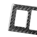 Carbon Fiber Car Headlight Height Adjustment Switch Decorative Sticker for Toyota Tundra 2014-2018,