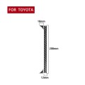 3 PCS / Set Carbon Fiber Car Central Control Cup Holder Decorative Sticker for Toyota Tundra 2014-20