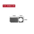 2 PCS / Set Carbon Fiber Car Glove Box Opening Frame Decorative Sticker for Honda CRV 2007-2011,Righ