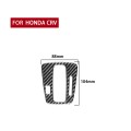 Carbon Fiber Car Gear Indicator Frame Decorative Sticker for Honda CRV 2007-2011,Right Drive