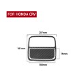 2 PCS / Set Carbon Fiber Car Front Reading Light Panel Decorative Sticker for Honda CRV 2007-2011,Le