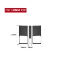 3 PCS / Set Carbon Fiber Car Central Control Air Outlet Panel Decorative Sticker for Honda CRV 2007-