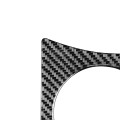 Carbon Fiber Car Water Cup Panel Decorative Sticker for Audi Q3 2013-2018,Right Drive