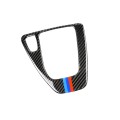 Three Color Carbon Fiber Car Left Driving Gear Panel Decorative Sticker for BMW E90 / E92 2005-2012,