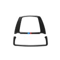 Three Color Carbon Fiber Car Reading Lamp Panel Decorative Sticker for BMW 5 Series F10 2011-2017 /
