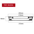 2 PCS Car Carbon Fiber Information Display Decorative Sticker for Mazda RX8 2004-2008, Left and Righ