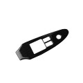 Car Carbon Fiber Main Driving Side Door Lift Control Decorative Sticker for Nissan 370Z Z34 2009-, L