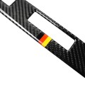 Car Carbon Fiber German Color CD Panel Decorative Sticker for Mercedes-Benz Traje Para GLK X204 300,