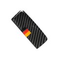 Car Carbon Fiber German Color Front Passenger Seat Side Storage Box Handle Decorative Sticker for Me