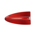 Car Carbon Fiber Antenna Decorative Cover for BMW E90, C Style (Red)