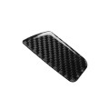 Car Carbon Fiber Passenger Seat Hand Box Switch Decorative Sticker for Audi A3 / 8V 2014-2019, Left