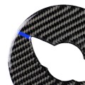 Red Blue Color Car Steering Wheel Logo R Chassis Carbon Fiber Decorative Sticker for BMW MINI R55 /
