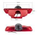 PZ465 Car Waterproof Brake Light View Camera + 7 inch Rearview Monitor for Citroen / Peugeot / Toyot