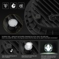 7 inch H4 / H13 DC 9V-30V 3000LM 3000K-6000K 25W Car Round Shape LED Headlight Lamps for Jeep Wrangl
