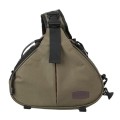 CADEN Triangle Shape Tscope Sling Shoulder Cross Digital Camera Bags Case Soft Bag with Rain Cover f