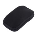 Neoprene U Disk Storage Bag Cover, Bag Size: 12x8cm(Black)