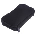Neoprene U Disk Storage Bag Cover, Bag Size: 16x8.5cm(Black)