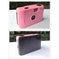 SUC4 5m Waterproof Retro Film Camera Mini Point-and-shoot Camera for Children (Pink)
