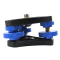 DLEV-3838 Precision Bubble Level Leveling Base Tripod Head Plate with 3/8 inch Screw & 3 Adjustment