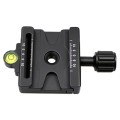 FMA-60 Dual-use Knob Quick Release Clamp Adapter Plate Mount for Arca Swiss / RRS / SUNWAYFOTO Quick