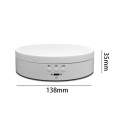 13.8cm USB Charging Smart 360 Degree Rotating Turntable Display Stand Video Shooting Props Turntable