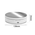 13.8cm Mirror Style USB Charging Smart 360 Degree Rotating Turntable Display Stand Video Shooting Pr
