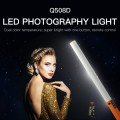 LUXCeO Q508D Dual Color Temperature Photo LED Stick Video Light Handheld LED Fill Light Flash Lighti