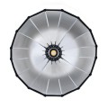 TRIOPO KP2-70 70cm Speedlite Flash Deep Parabolic Softbox Bowens Mount Diffuser(Black)