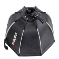 TRIOPO KS2-65 65cm Fast Loading Speedlite Flash Octagon Parabolic Softbox Diffuser (Black)