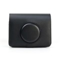 Retro Full Body Camera PU Leather Case Bag with Strap for FUJIFILM instax mini Evo(Black)