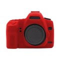 For Canon EOS 5D Mark II Soft Silicone Protective Case(Red)