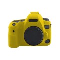 For Canon EOS 6D Mark II Soft Silicone Protective Case (Yellow)