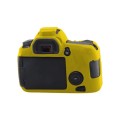 For Canon EOS 6D Mark II Soft Silicone Protective Case (Yellow)